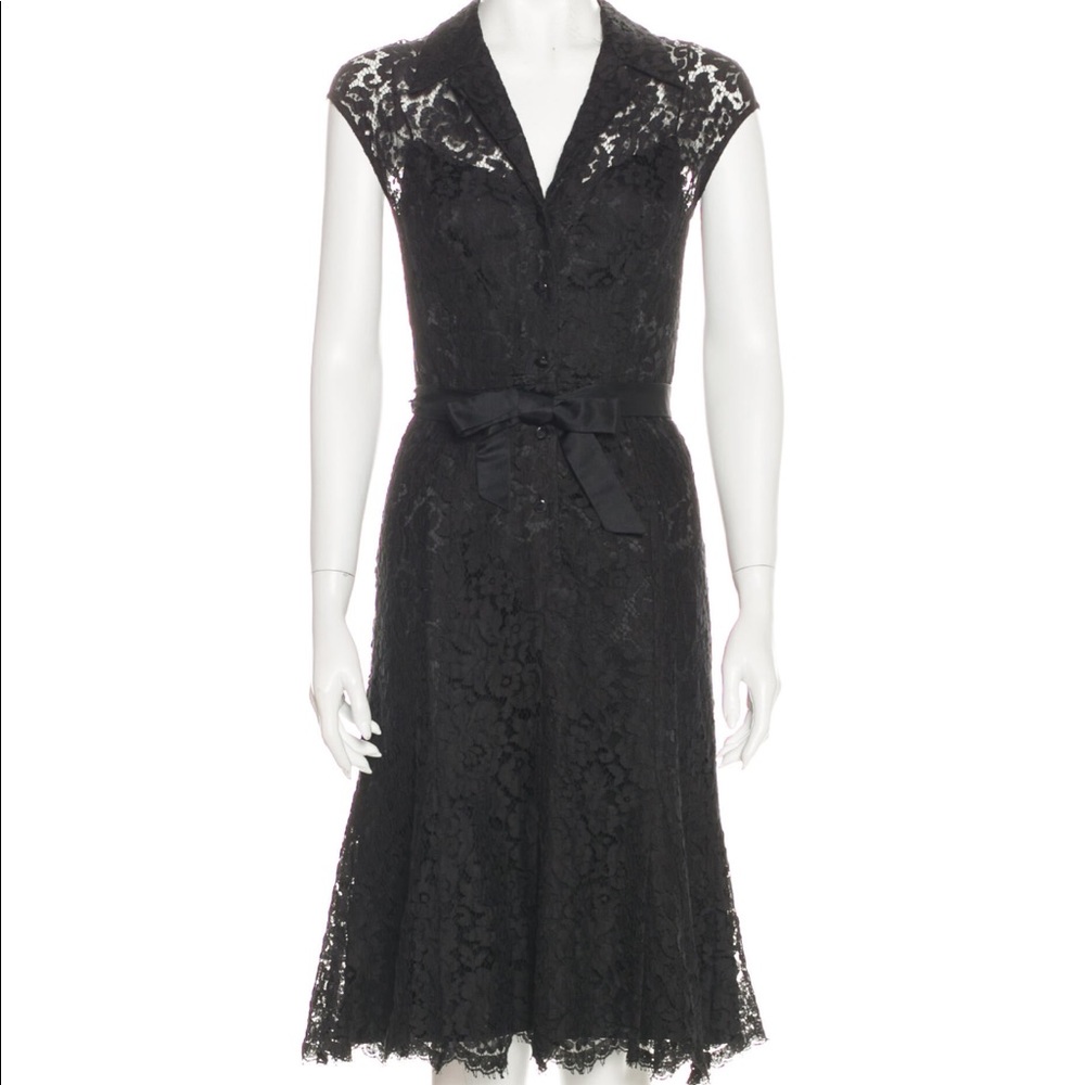 CARMEN MARC VALVO Lace Dress